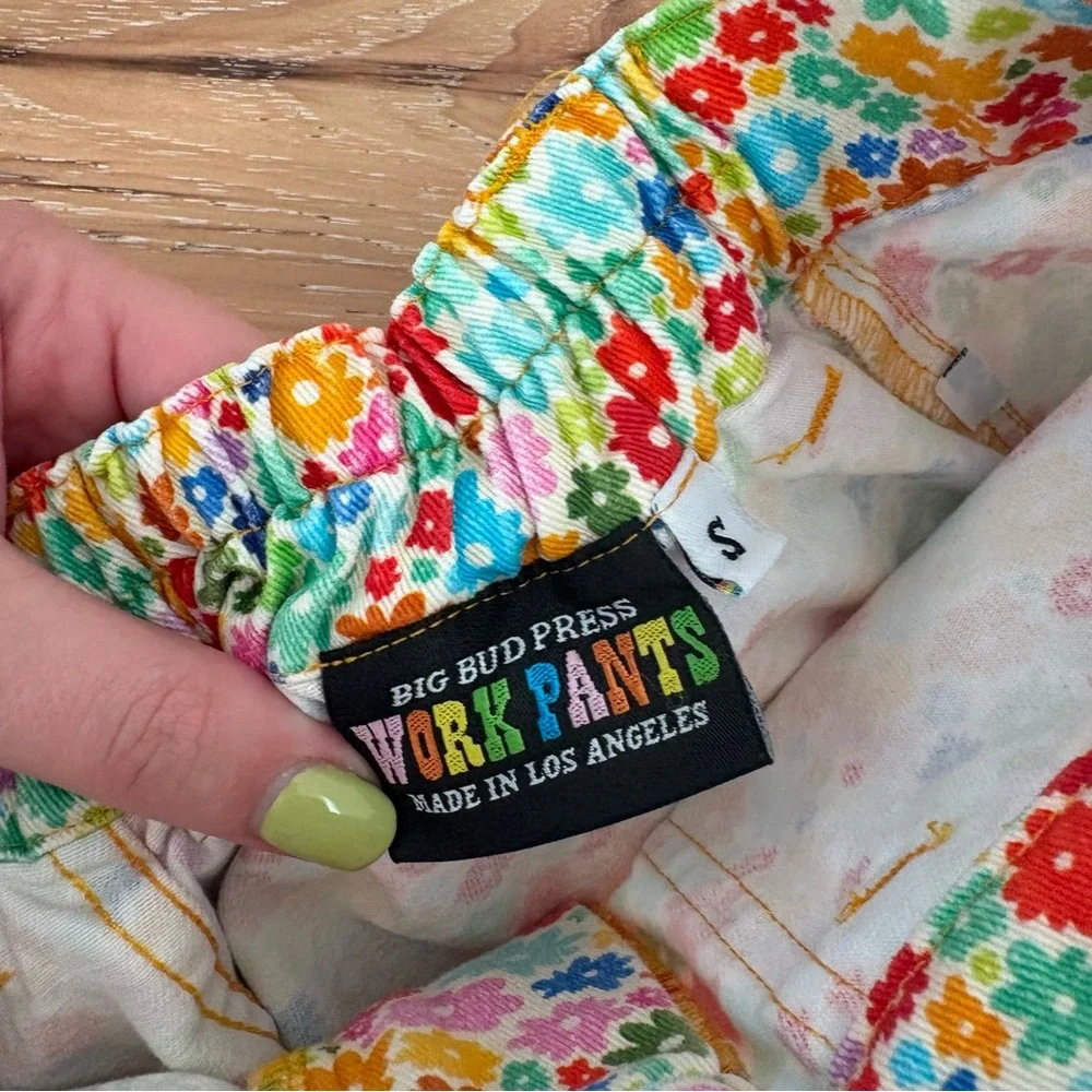 Big Bud Press Rainbow Blossom Work Pants - Picture 5 of 6